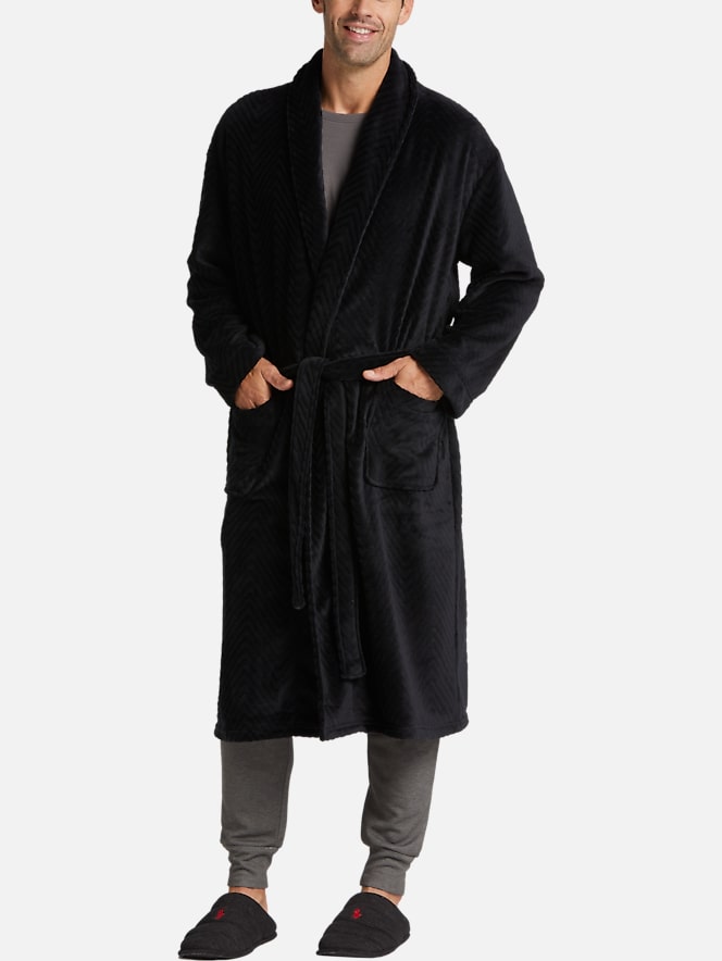 Pronto Uomo Chevron Fleece Robe | All Clearance $39.99| Men's Wearhouse