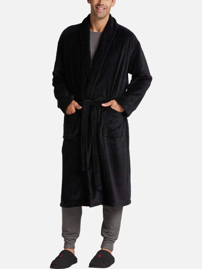 Pronto Uomo Chevron Fleece Robe | All Clearance $39.99 | Men's Wearhouse