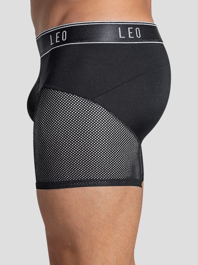 Leo By Leonisa Mesh Boxer Briefs, Single-Pack