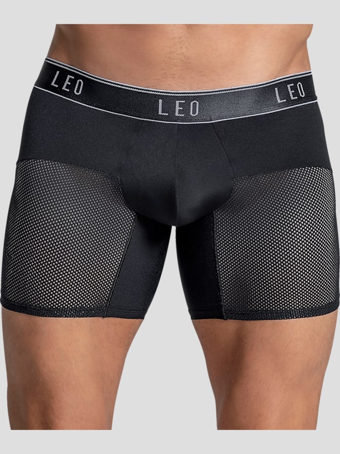 Leo By Leonisa Mesh Boxer Briefs, Single-Pack