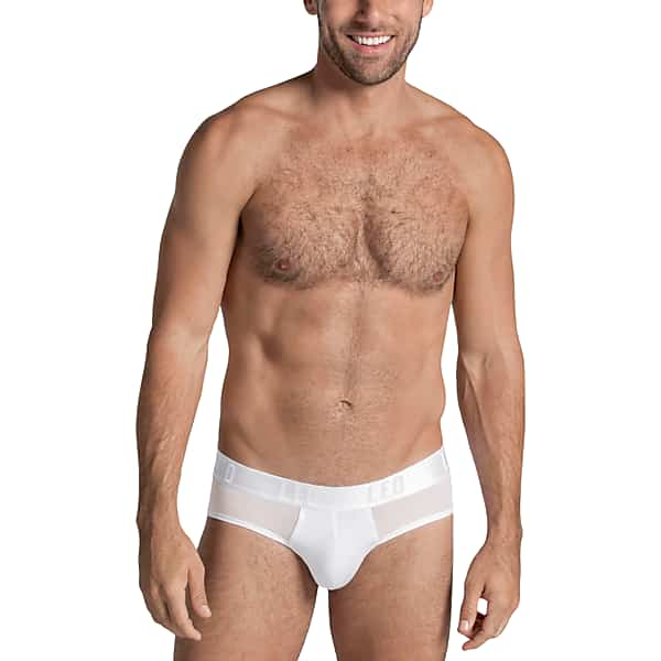 Leo By Leonisa Men's Ultra-Light Briefs White - Size: Large