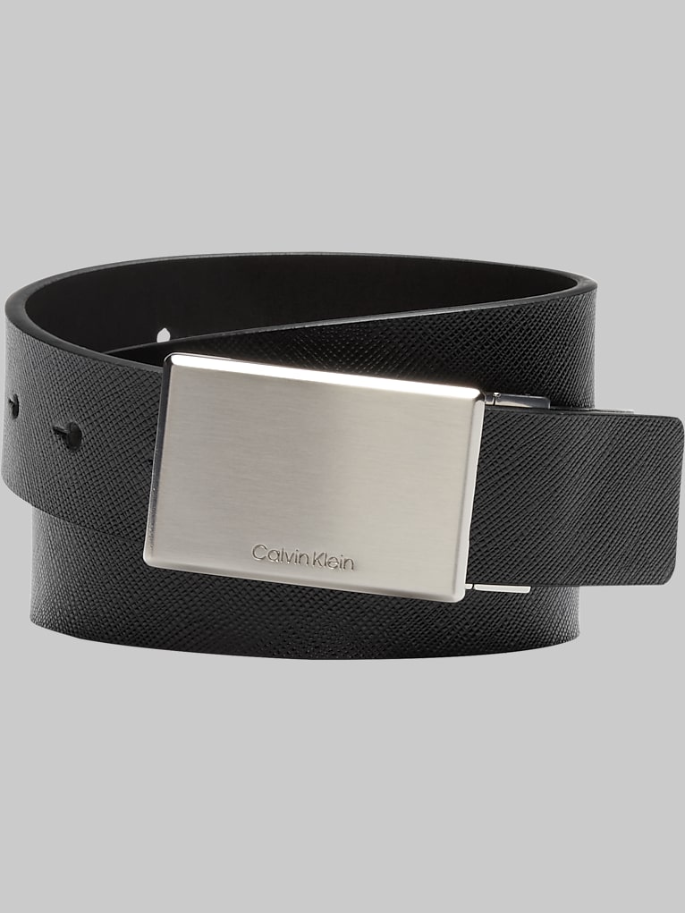 Calvin Klein Leather Belt Belts Men's Wearhouse
