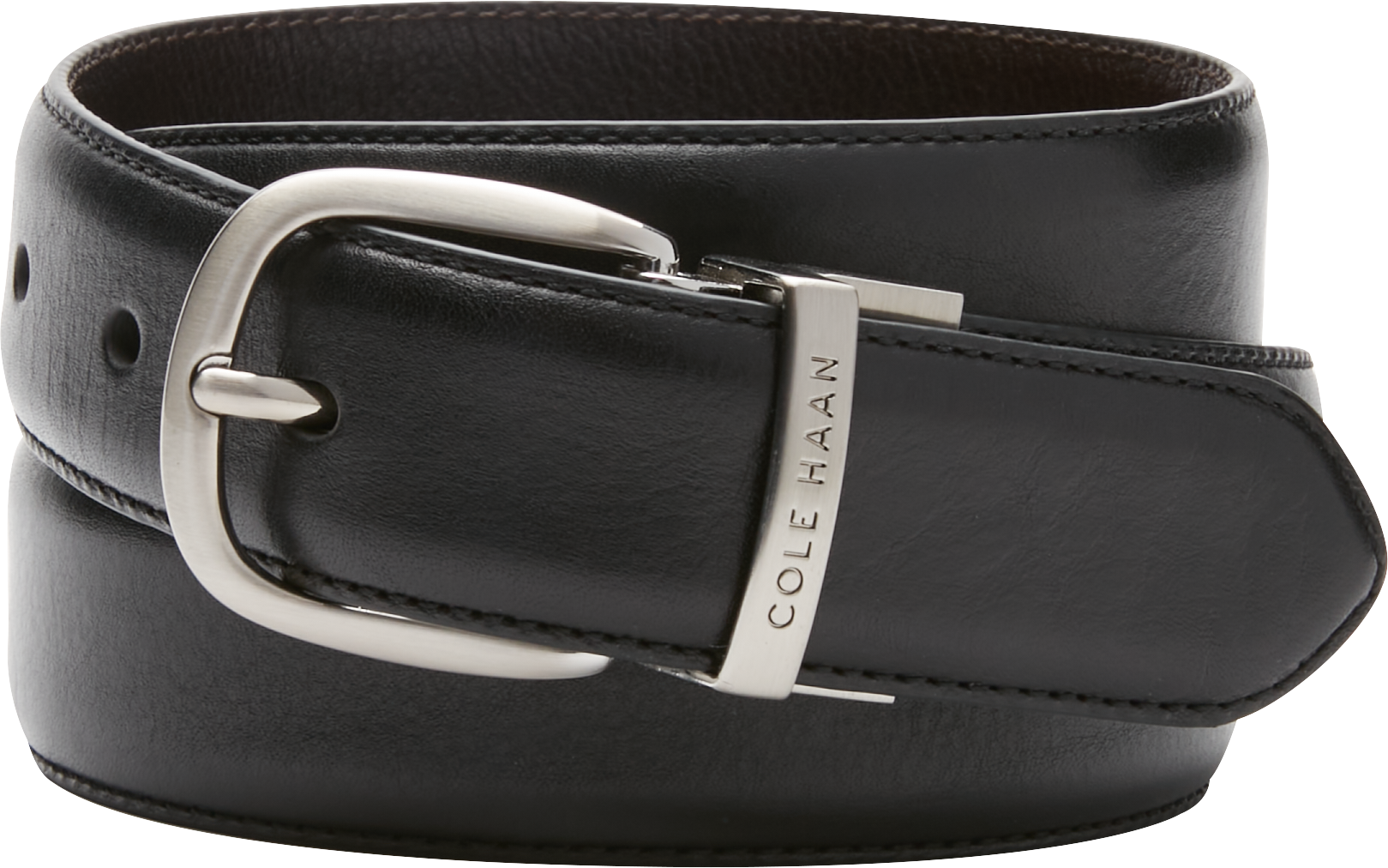 Cole haan mens belt best sale