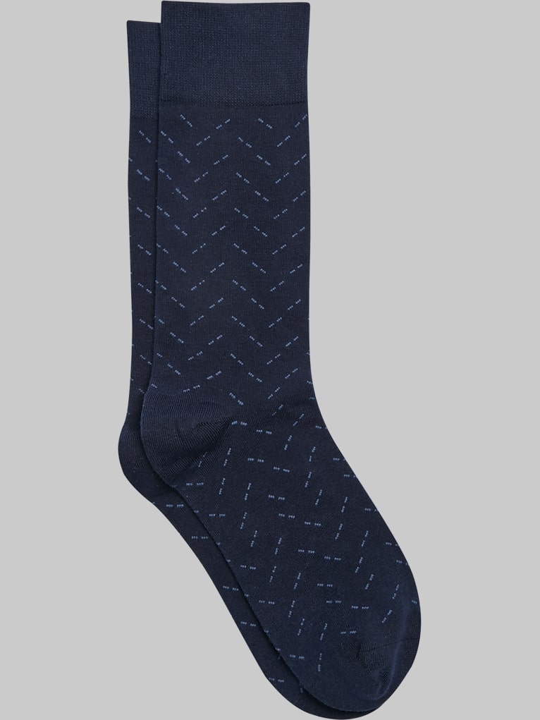 Egara Dashed Herringbone Socks, 1-pair