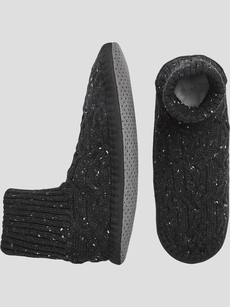 Cable knit booties best sale