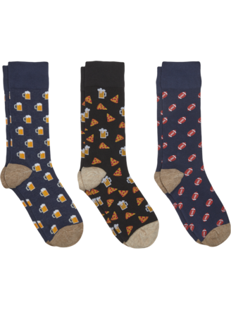 Egara Men's Squirrel Socks Xavier Navy - Size: One Size