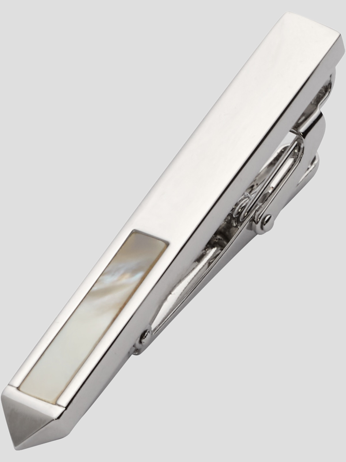 Pronto Uomo Pronto Uomo Tie Bar, Mother of Pearl Tie Bars & Tie