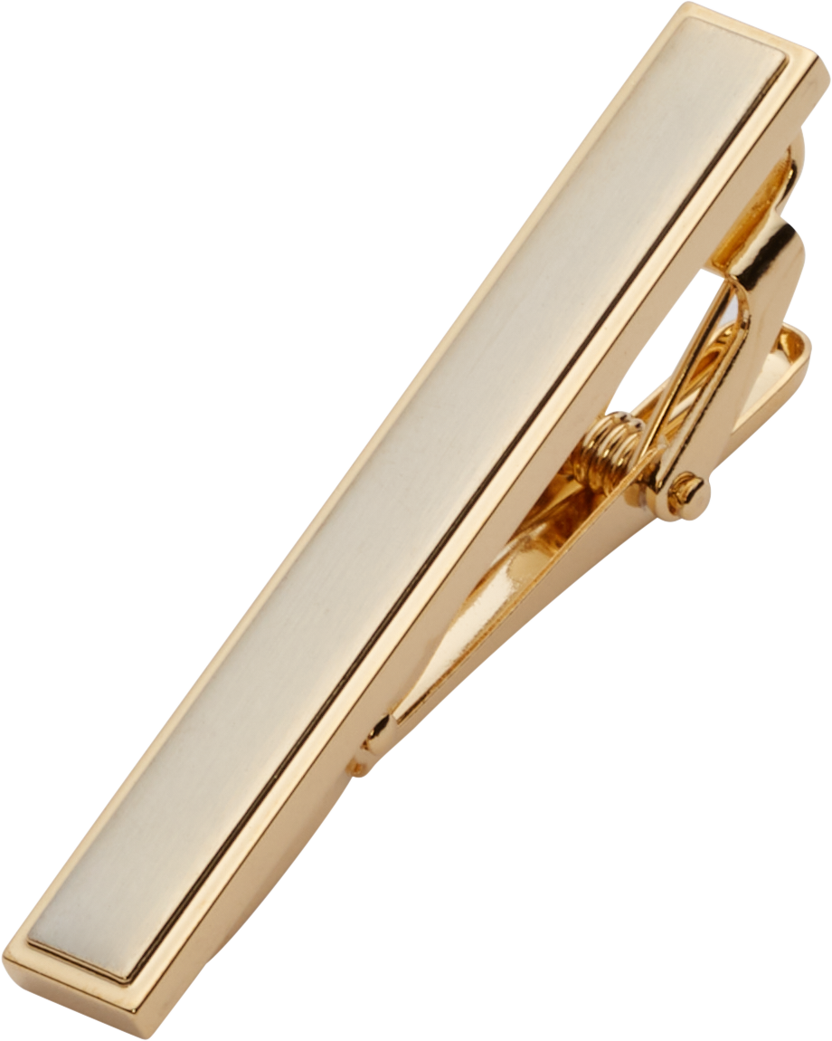 Pronto Uomo Pronto Uomo Tie Bar, Silver Tonal Tie Bars & Tie Chains