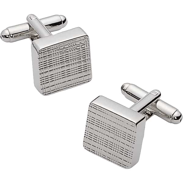 Pronto Uomo Men's Cufflinks Silver - Size: One Size - Only Available at Men's Wearhouse