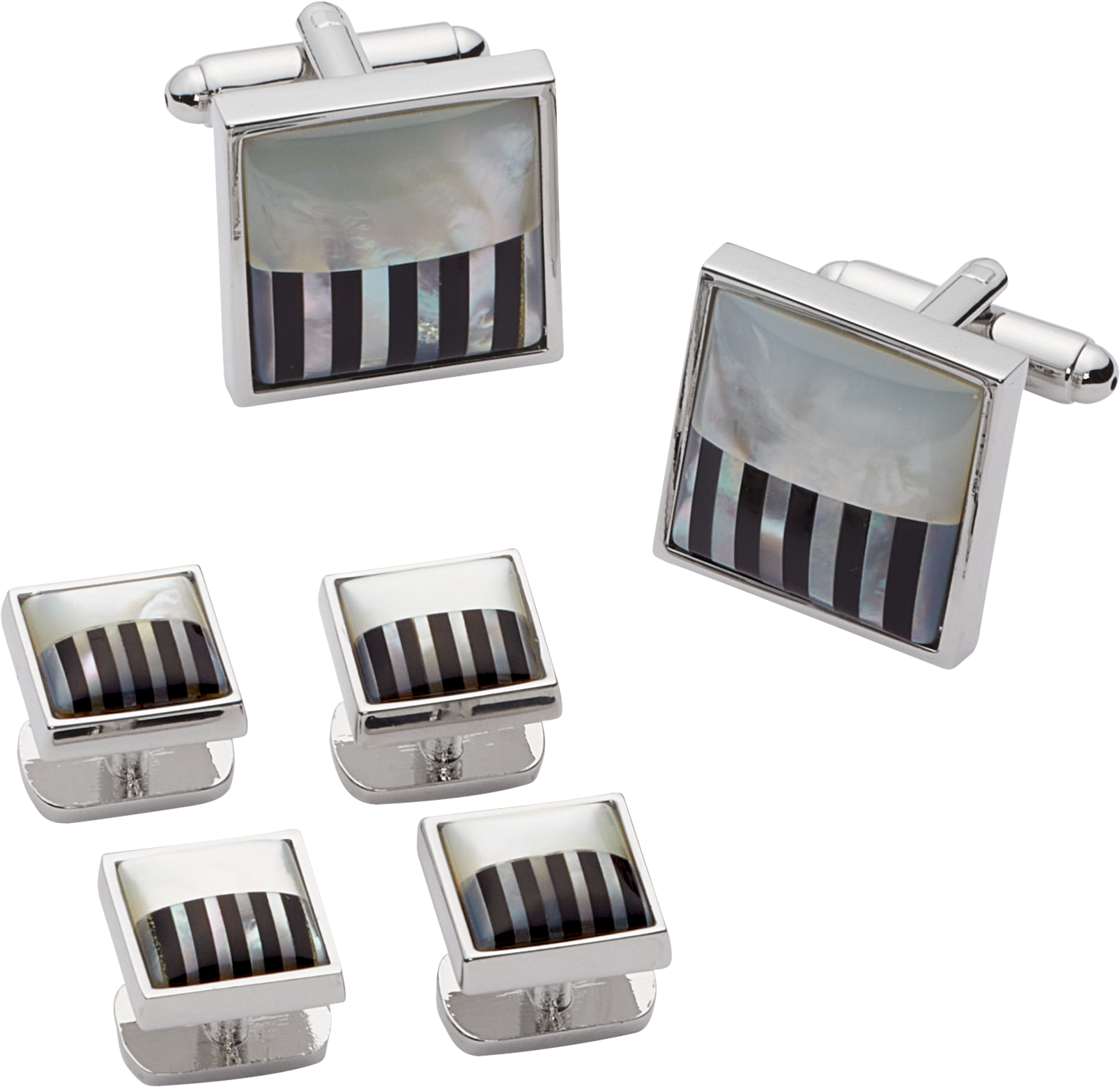 Pronto Uomo Cufflinks and Studs Set Cufflinks Men's Wearhouse