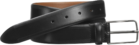 Embossed Leather Belt