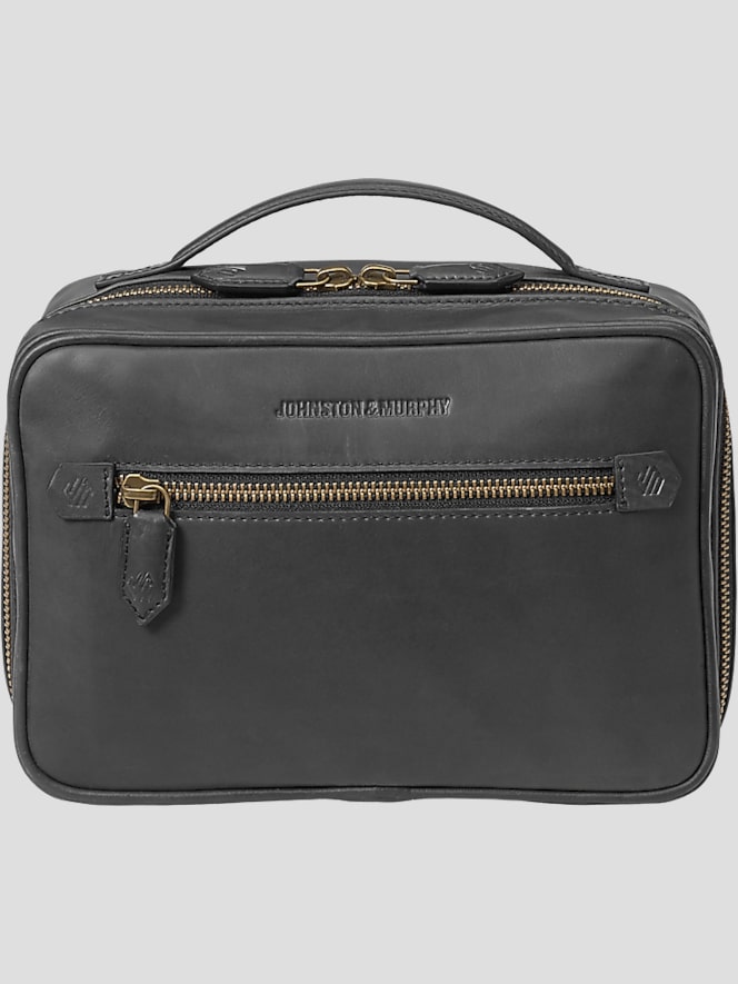 Johnston &Amp; Murphy Rhodes Leather Travel Kit