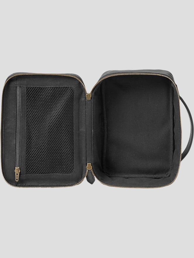 Johnston &Amp; Murphy Rhodes Leather Travel Kit