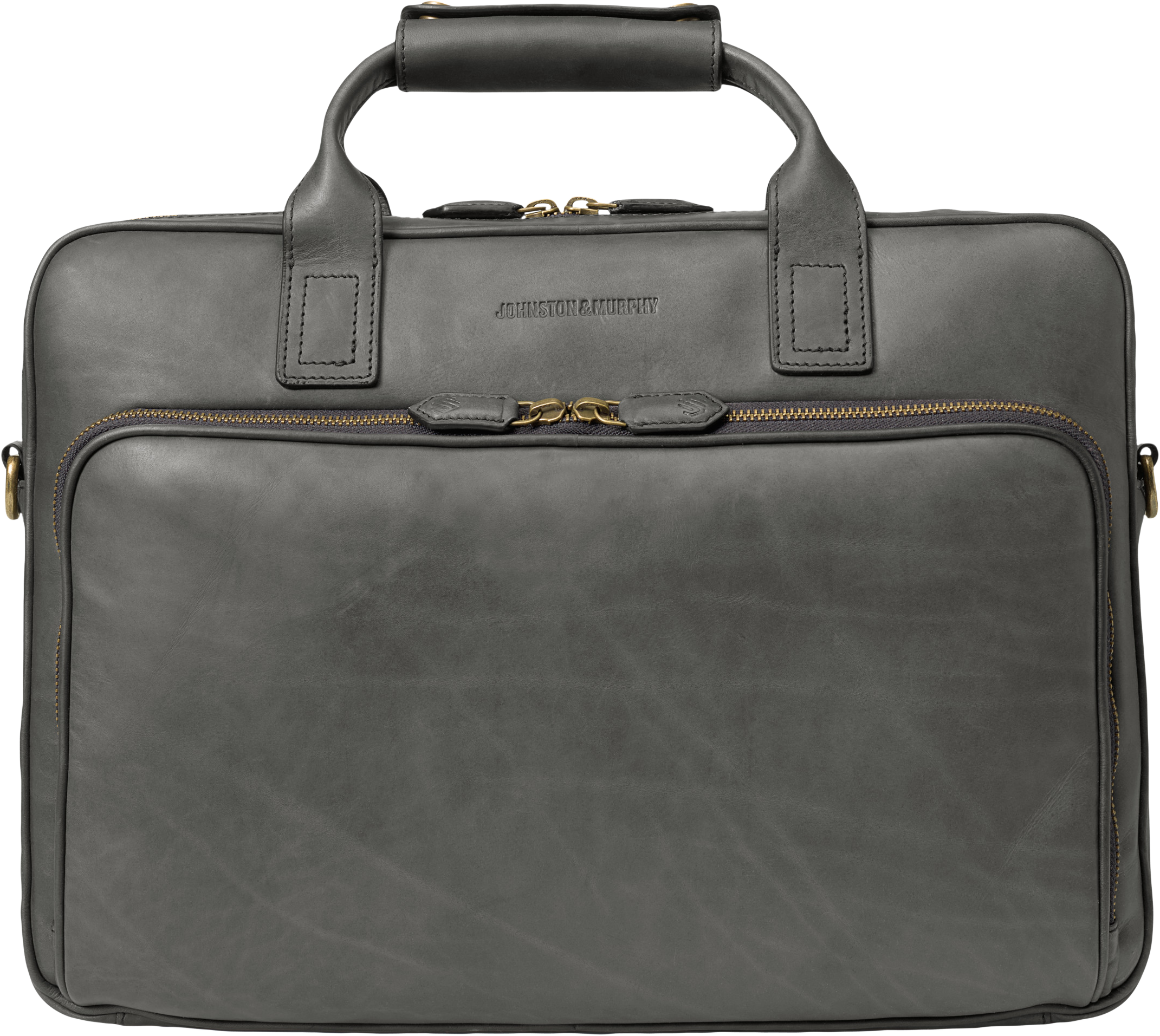 Leather Work Briefcase Laptop Bag