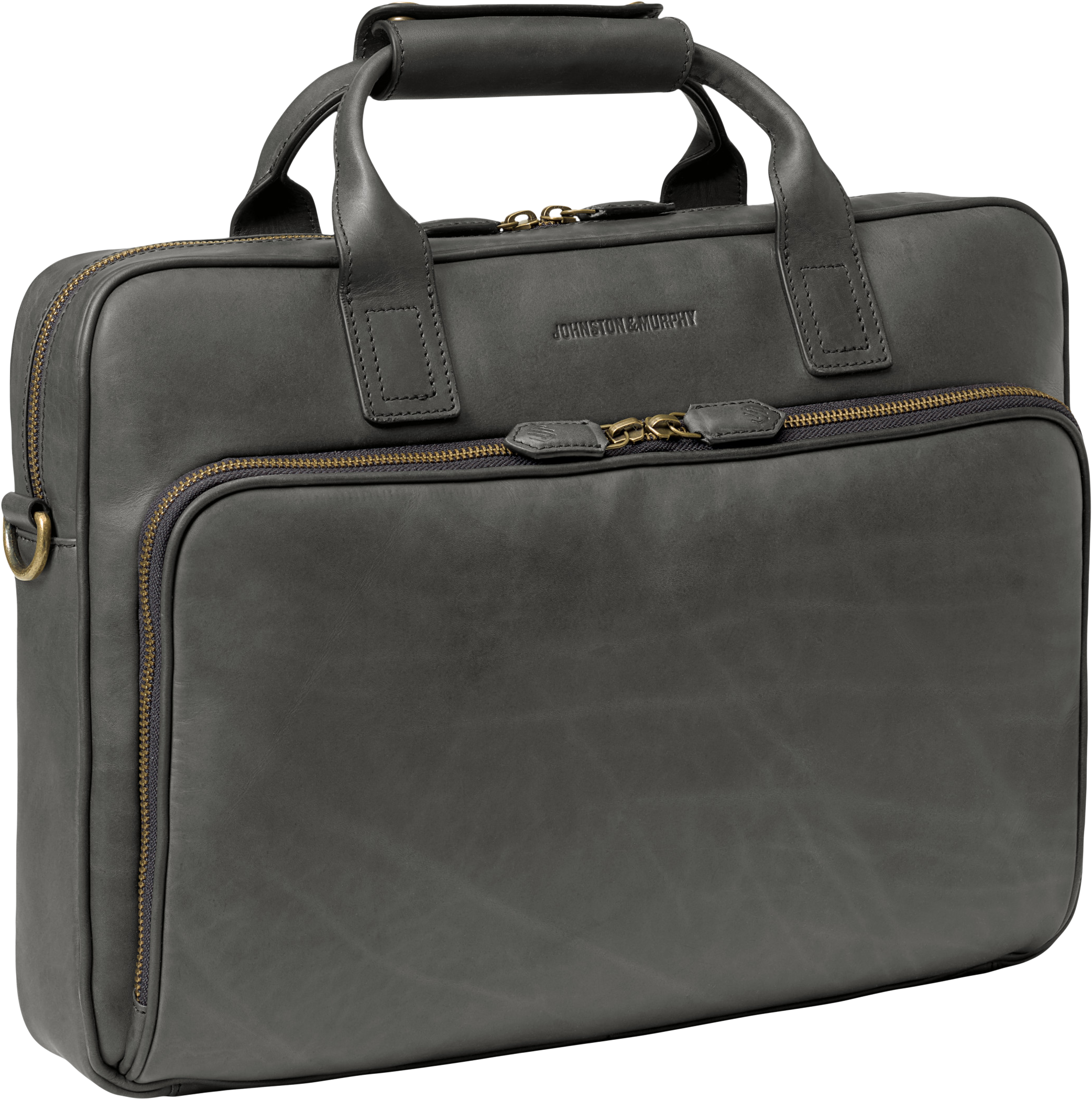 Leather Work Briefcase Laptop Bag