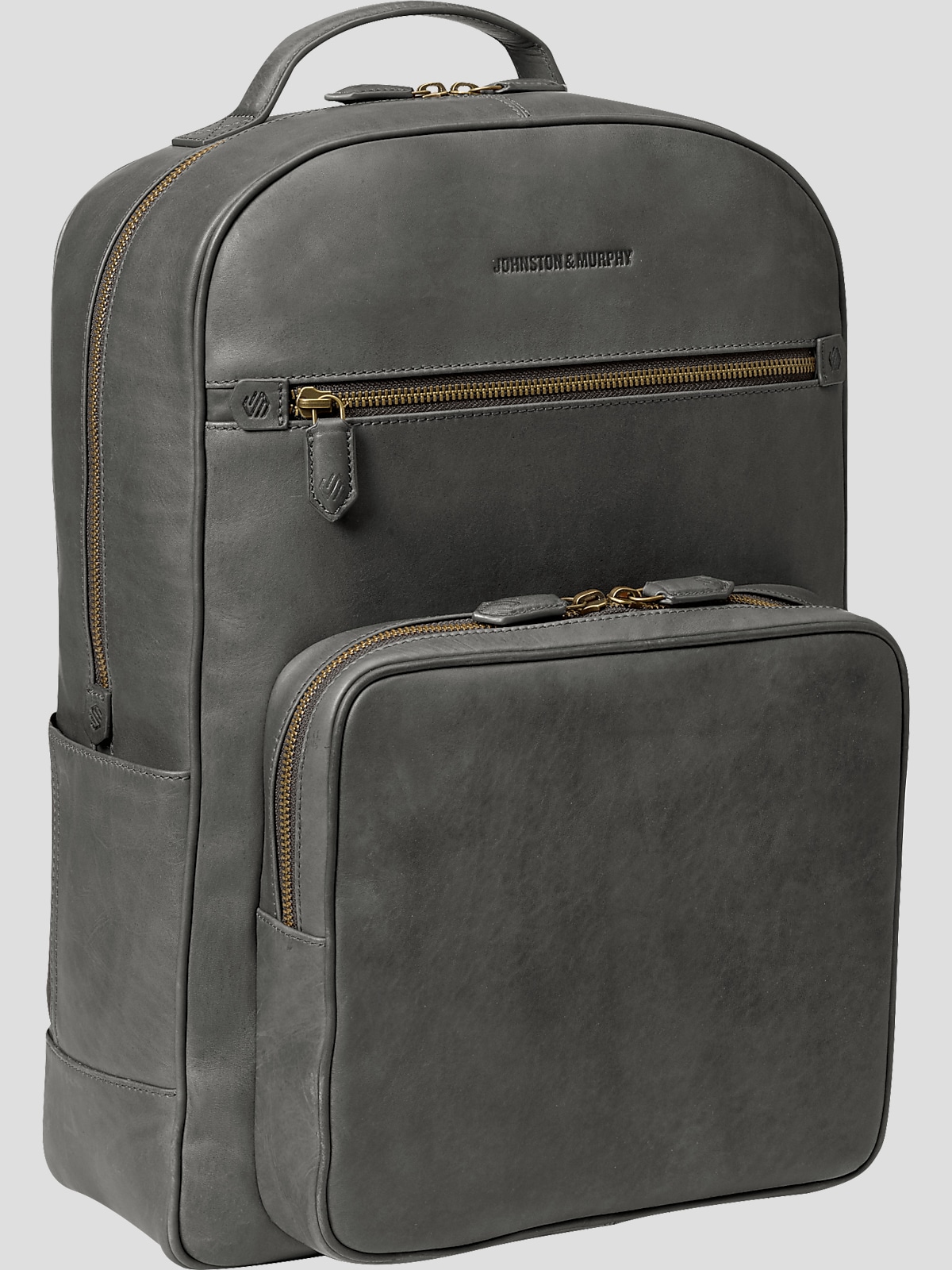 Johnston Murphy Leather Backpack Bags Men s Wearhouse