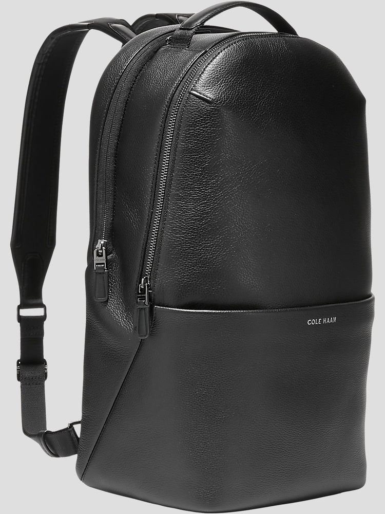 Cole haan leather backpack sales