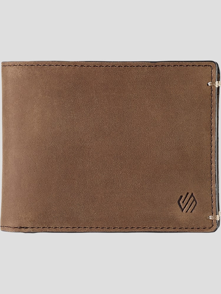 Johnston & Murphy Jackson 2-in-1 Leather Billfold Wallet, Brown