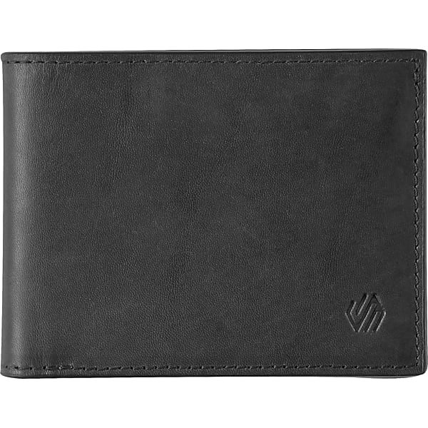 Johnston & Murphy Men's Johnston & Amp; Murphy Rhodes Leather Billfold Wallet Black - Size: One Size TMW8YTR80002