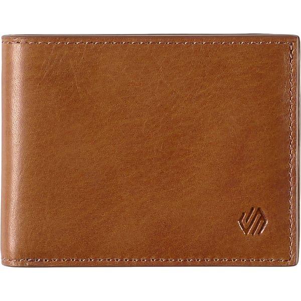 Johnston & Murphy Men's Rhodes Leather Billfold Wallet Brown - Size: One Size TMW8YTR80003