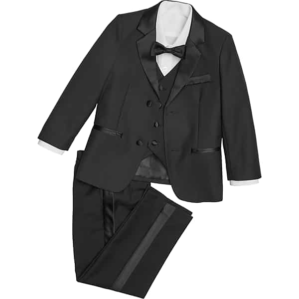 Peanut Butter Collection Slim Fit Toddler Tuxedo Black - Size: Size 1 TMW8YYLSZ102