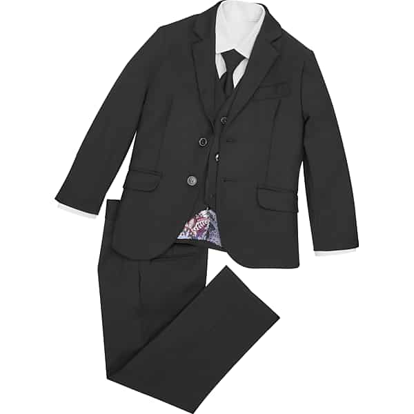 Peanut Butter Collection Slim Fit Toddler Tuxedo Black - Size: Size 4 TMW8YYMSZ402