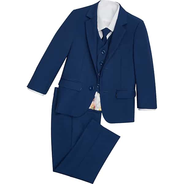 Peanut Butter Collection Slim Fit Toddler Tuxedo Cobalt - Size: Size 1 TMW8YYMSZ109