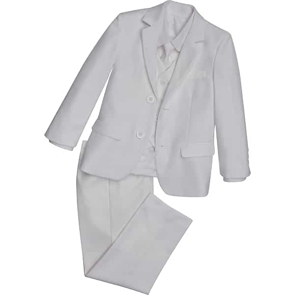 Peanut Butter Collection Slim Fit Toddler Tuxedo Pearl White - Size: Size 5 TMW8YYMSZ519