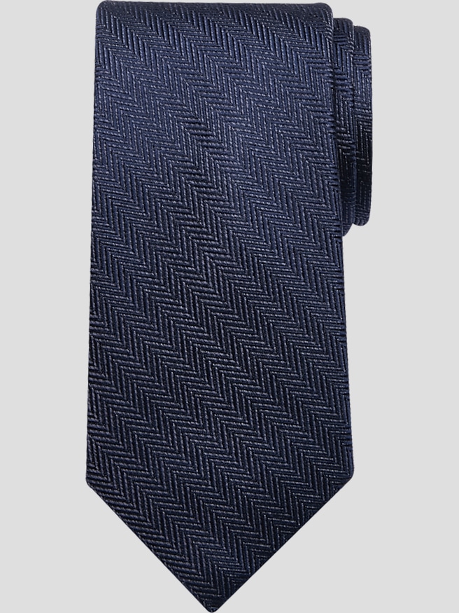 Joseph Abboud Men's Narrow Tie , Navy / Blue