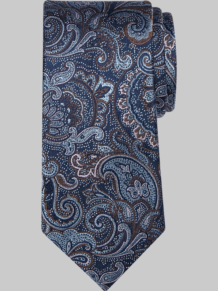 Joseph Abboud Narrow Paisley Silk Tie