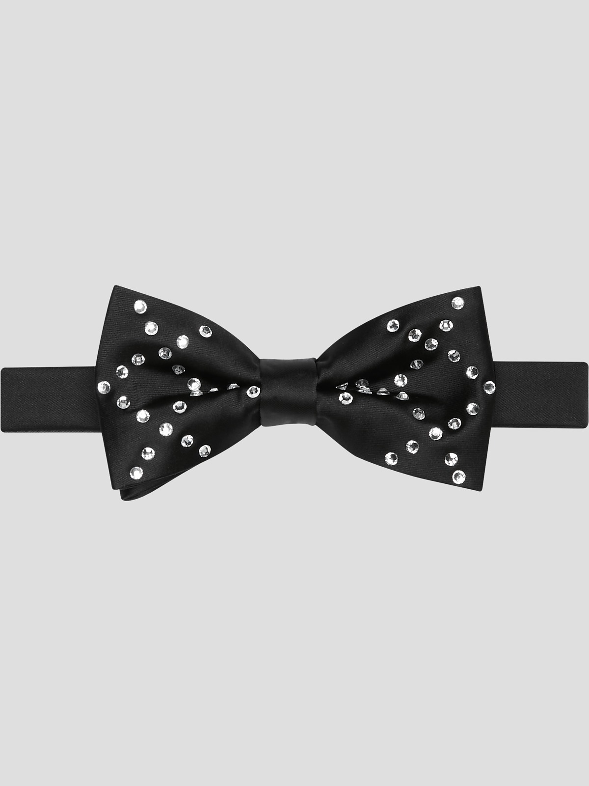 Egara PreTied Crisscross Crystal Bow Tie Bow Ties Men's Wearhouse