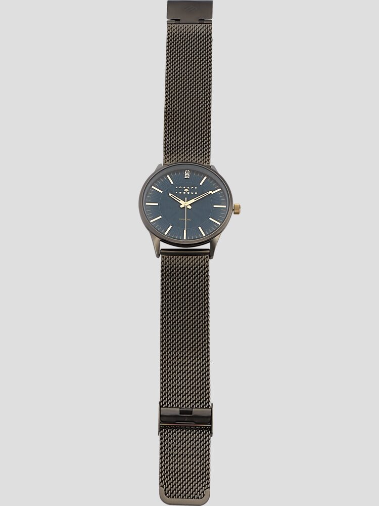Joseph Abboud Grey Mesh Band Watch Watches Men s Wearhouse