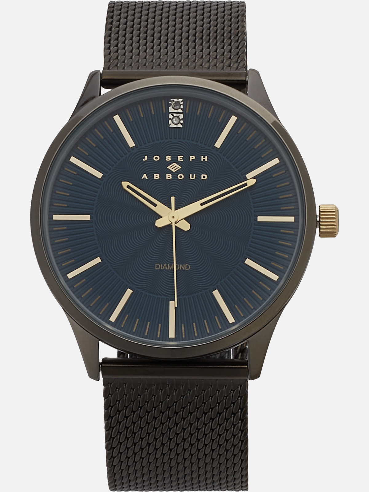 Joseph Abboud Grey Mesh Band Watch | All Clearance $39.99| Men's Wearhouse