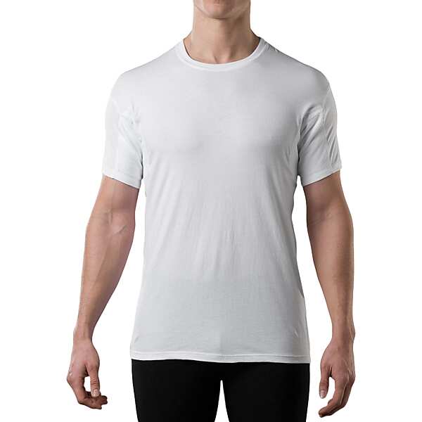 Thompson Tee Men's Sweatproof Crewneck Undershirt White - Size: Small