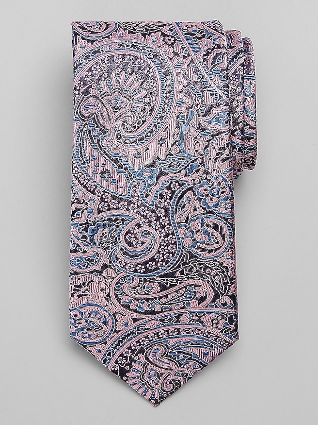 Joseph Abboud Paisley Tie Pink