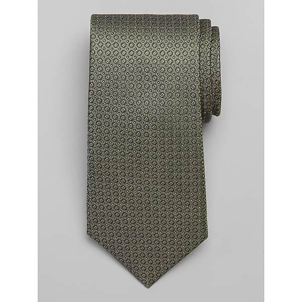 Joseph Abboud Mens Neat Tie Green - Size: One Size