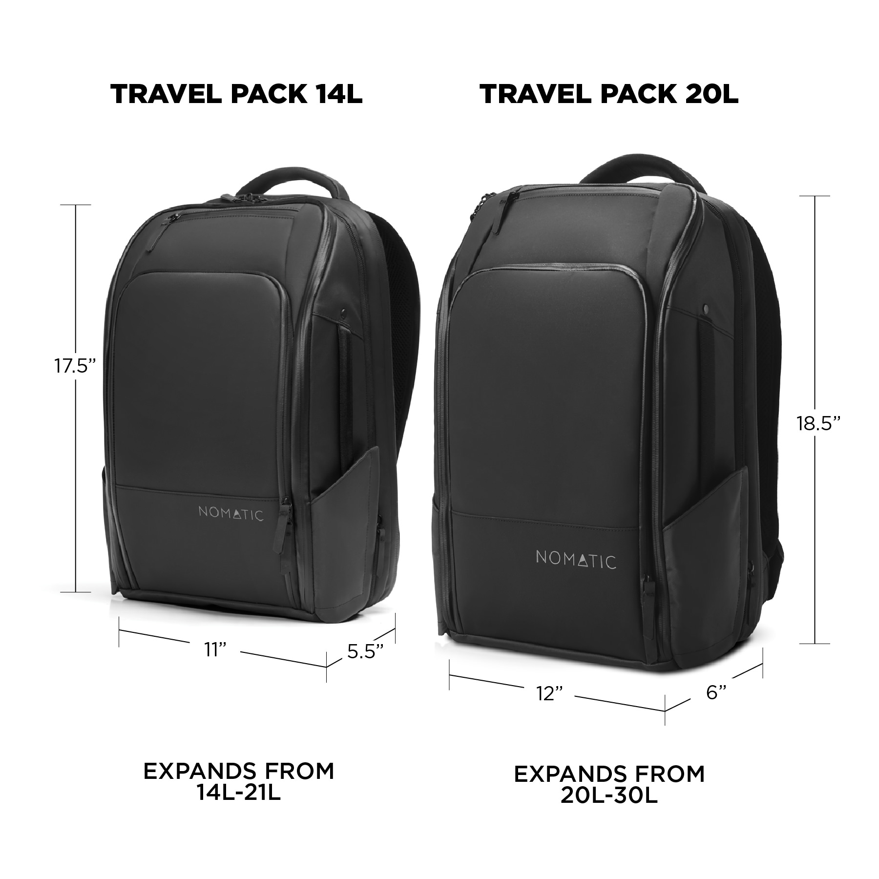 14L Travel Pack Backpack