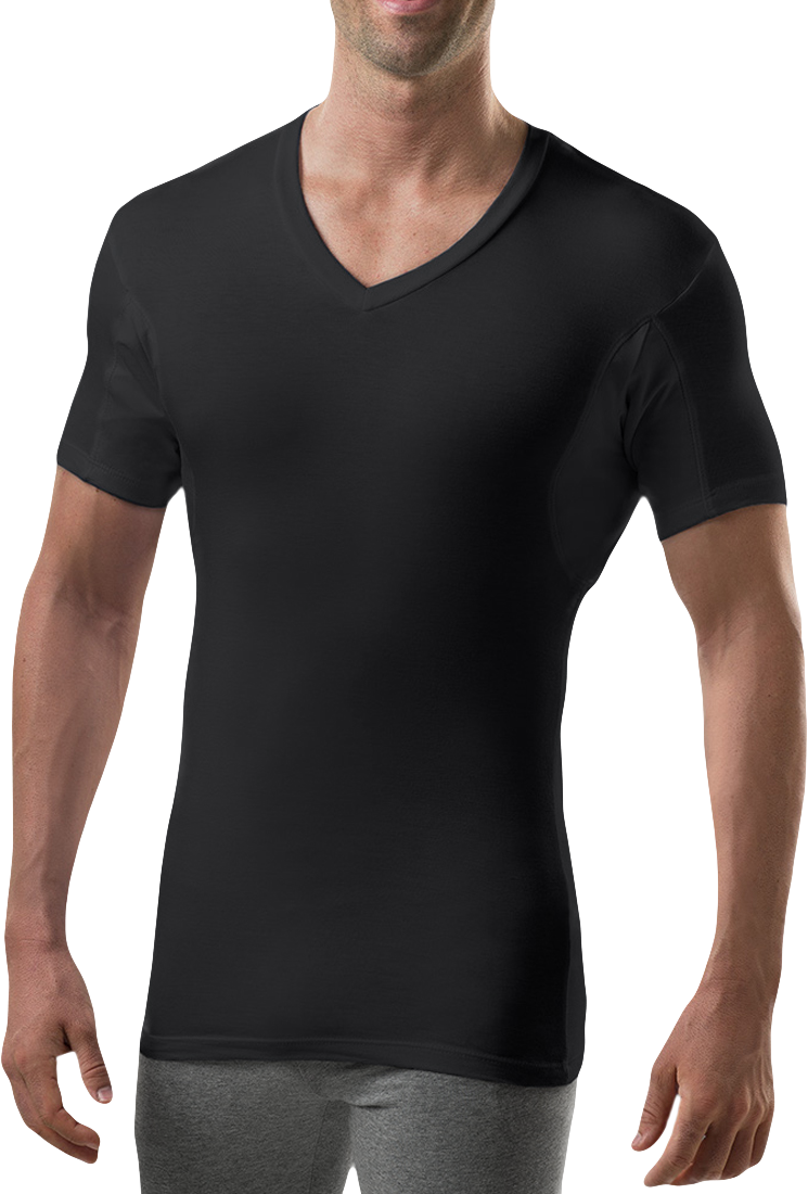 Big and Tall Compression V-Neck T-Shirt by Insta Slim