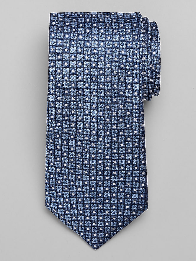 Joseph Abboud Floral Dot Neat Tie