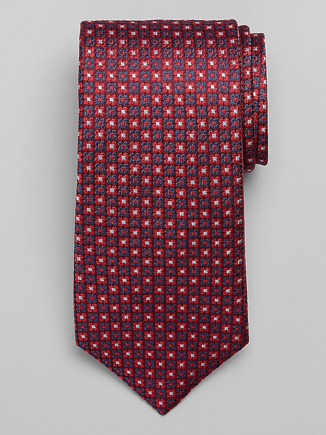 Men's Floral Dot Neat Tie