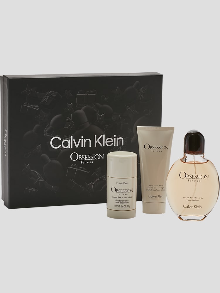 Calvin Klein Obsession Perfume Gift Set for Women, 4 Pieces