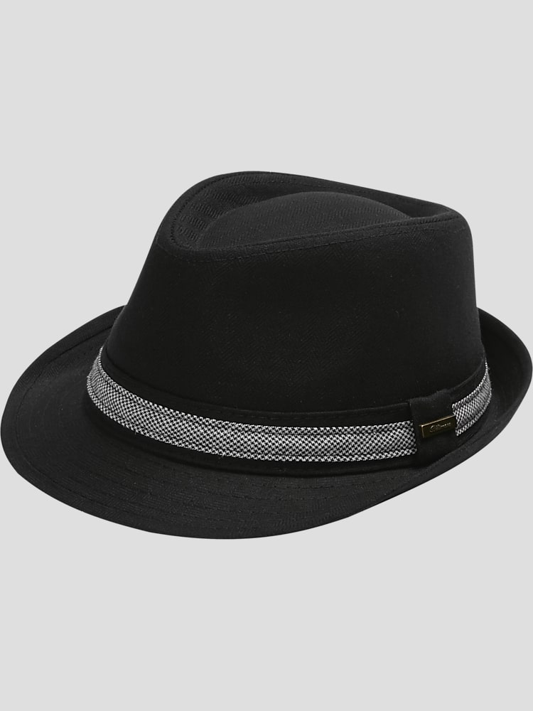 Herringbone fedora hat online