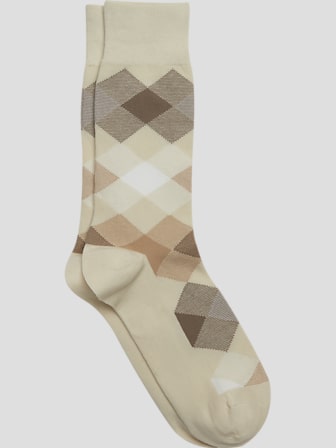 Men's Brown Dress Socks