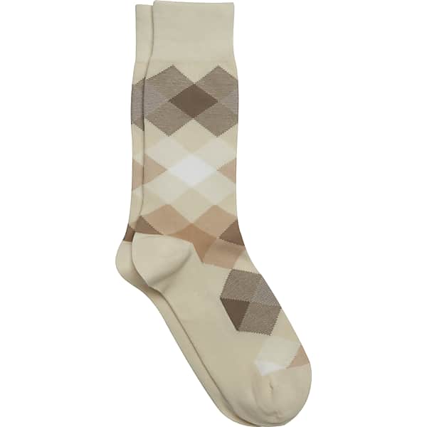 Egara Men's Diamond Socks Summer Sand - Size: One Size