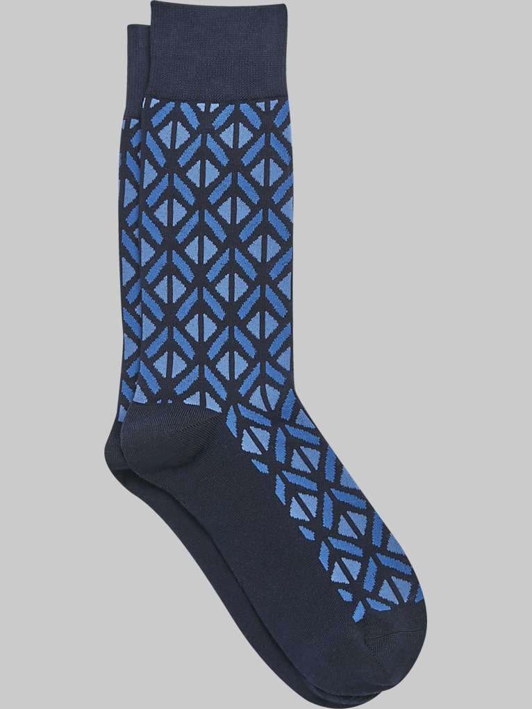 Egara Geometric Split Diamond Socks, 1-pair