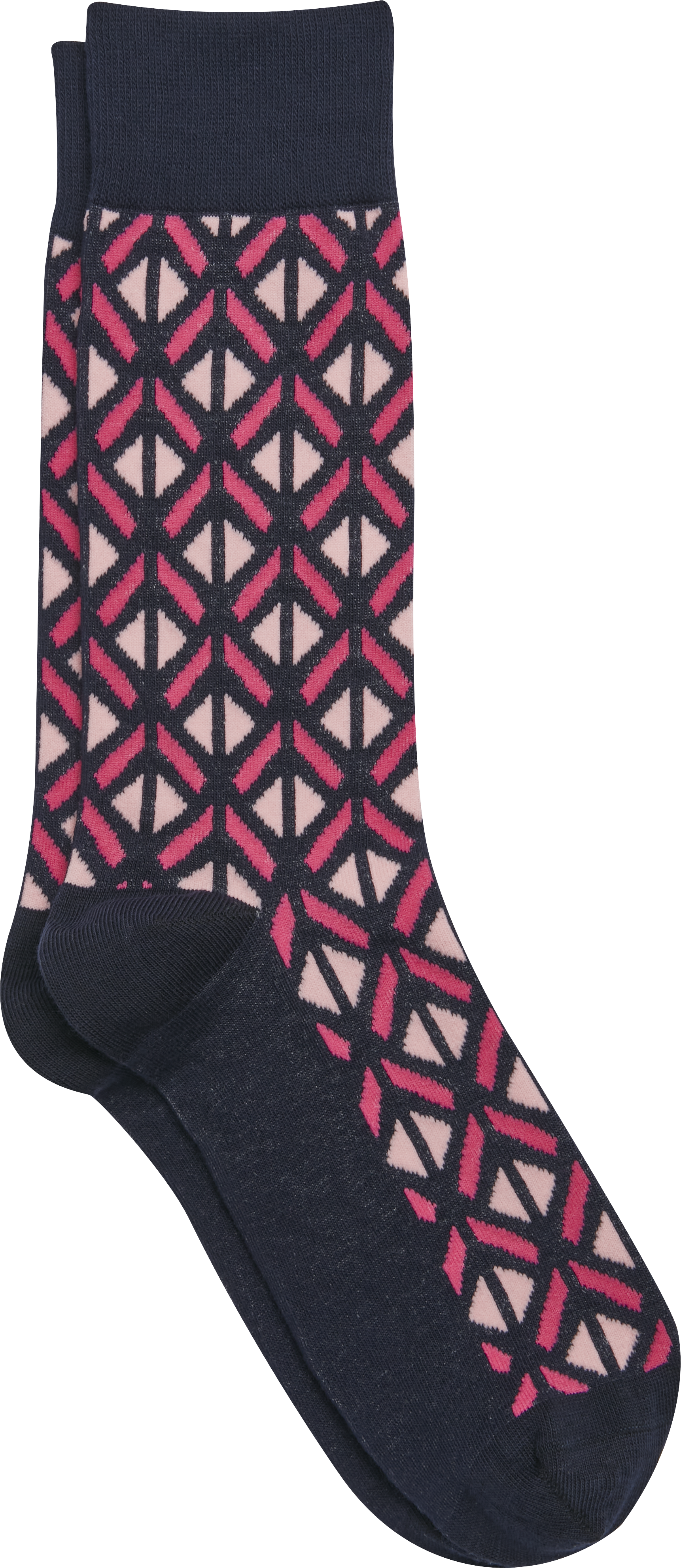 Egara Geometric Split Diamond Socks, 1-pair | Socks | Men's