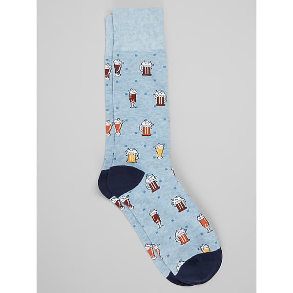Egara Men's Beer Socks, 1-Pair Chambray Hthr - Size: One Size