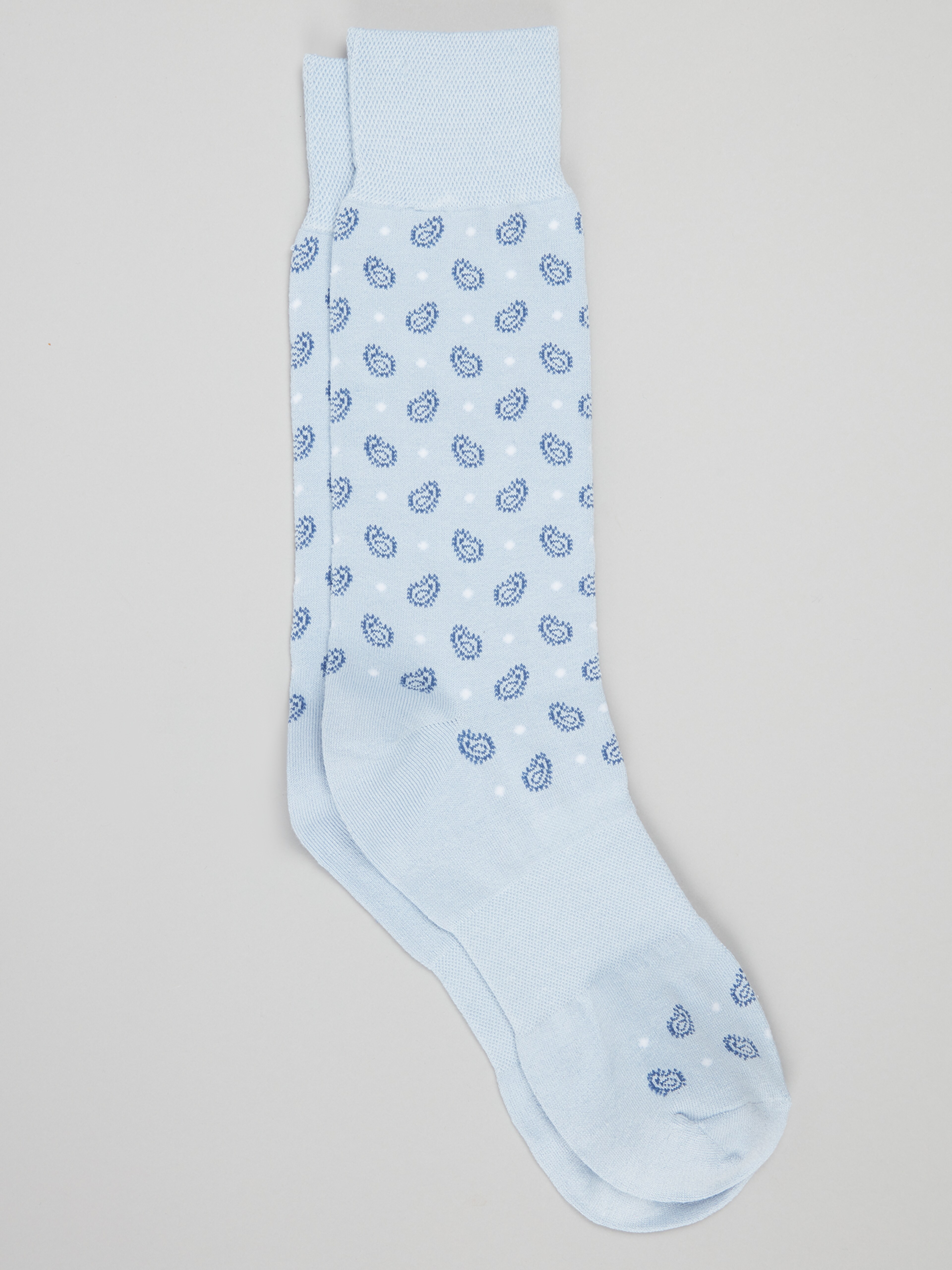 Performance Paisley and Dot Dress Socks, 1-Pair