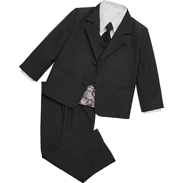 Peanut Butter Collection Joey Toddler's 5-Piece Suit Set Black - Size: Size 1 TMW8ZCFSZ102