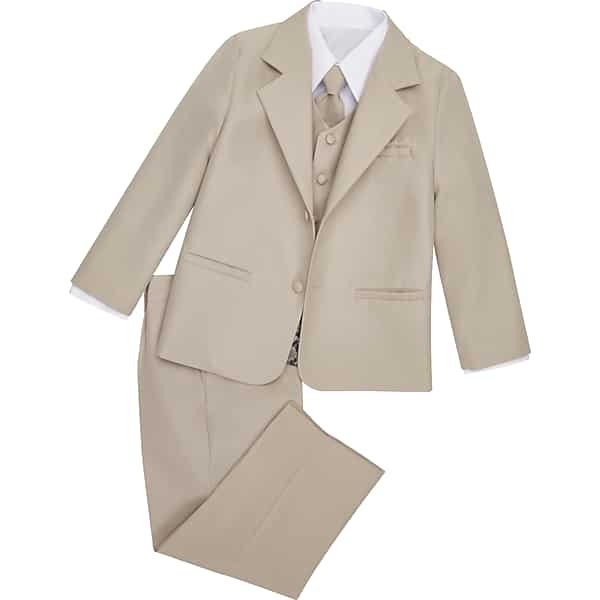 Peanut Butter Collection Joey Toddler's 5-Piece Suit Set Sand - Size: Size 6 TMW8ZCFSZ618